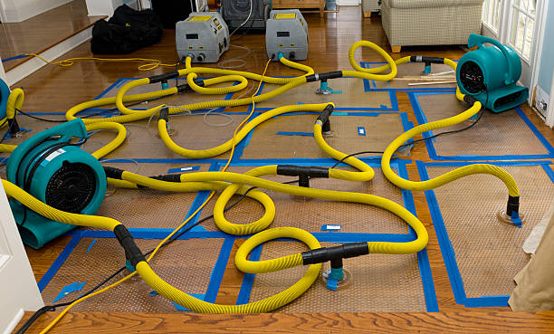 Professional Crawl Space Water Removal technician working in Barnesville, MN